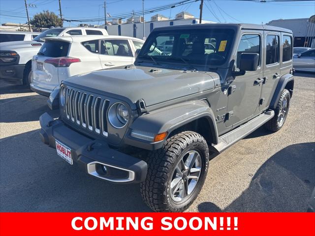 2020 Jeep Wrangler Unlimited Sahara 4X4 2020 Jeep Wrangler Unlimited Sahara 4X4
