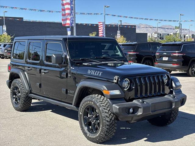 2020 Jeep Wrangler Unlimited Willys 4X4 2020 Jeep Wrangler Unlimited Willys 4X4