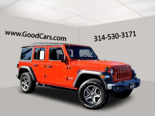 2018 Jeep Wrangler Unlimited Sport S 4x4 2018 Jeep Wrangler Unlimited Sport S 4x4