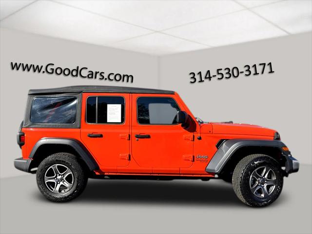 2018 Jeep Wrangler Unlimited Sport S 4x4 2018 Jeep Wrangler Unlimited Sport S 4x4