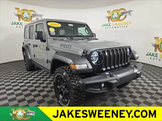 2021 Jeep Wrangler Unlimited Willys 4x4 2021 Jeep Wrangler Unlimited Willys 4x4