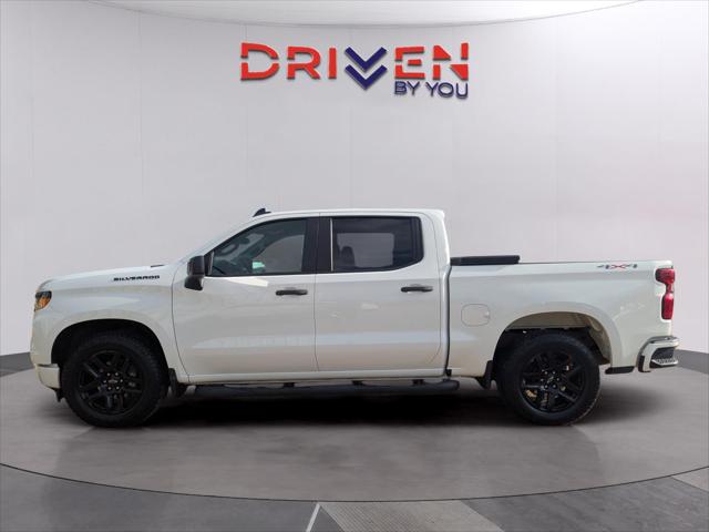 2024 Chevrolet Silverado 1500 4WD Crew Cab Short Bed Custom 2024 Chevrolet Silverado 1500 4WD Crew Cab Short Bed Custom