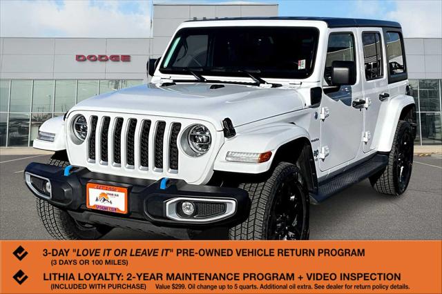 2022 Jeep Wrangler 4xe Unlimited Sahara 4x4 2022 Jeep Wrangler 4xe Unlimited Sahara 4x4