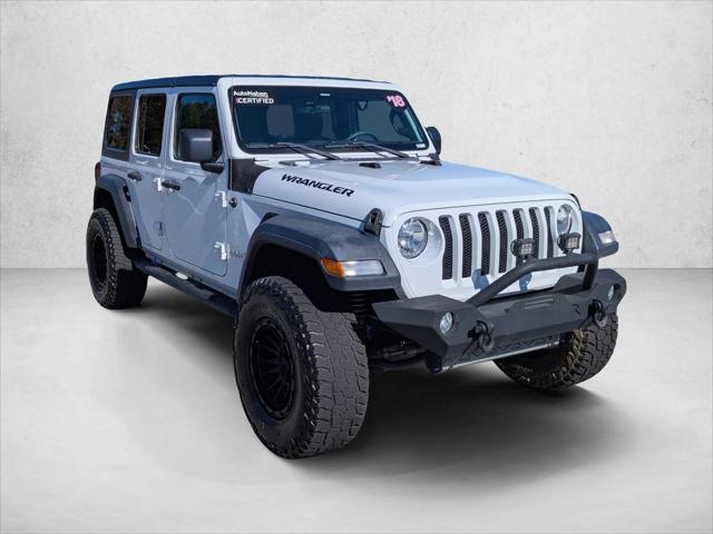 2018 Jeep Wrangler Unlimited Sport S 4x4 2018 Jeep Wrangler Unlimited Sport S 4x4