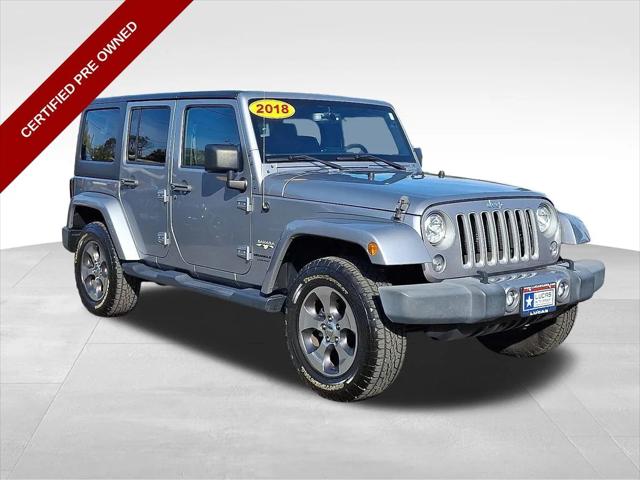 2018 Jeep Wrangler JK Unlimited Sahara 4x4 2018 Jeep Wrangler JK Unlimited Sahara 4x4