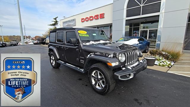 2021 Jeep Wrangler Unlimited Sahara 4x4 2021 Jeep Wrangler Unlimited Sahara 4x4
