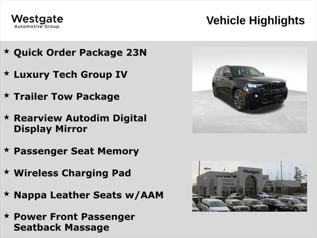 2024 Jeep Grand Cherokee Overland 4x4 2024 Jeep Grand Cherokee Overland 4x4
