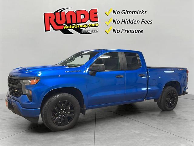 2022 Chevrolet Silverado 1500 4WD Double Cab Standard Bed Custom 2022 Chevrolet Silverado 1500 4WD Double Cab Standard Bed Custom