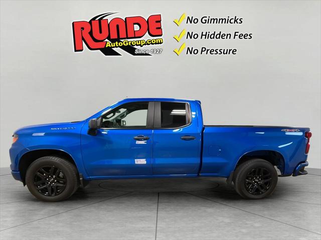 2022 Chevrolet Silverado 1500 4WD Double Cab Standard Bed Custom 2022 Chevrolet Silverado 1500 4WD Double Cab Standard Bed Custom