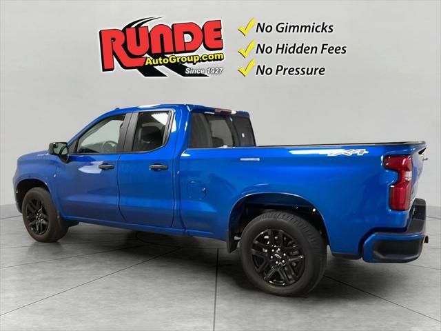 2022 Chevrolet Silverado 1500 4WD Double Cab Standard Bed Custom 2022 Chevrolet Silverado 1500 4WD Double Cab Standard Bed Custom