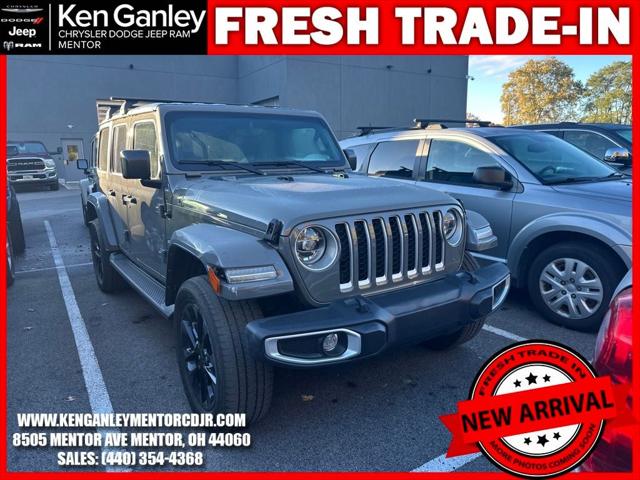 2021 Jeep Wrangler 4xe Unlimited Sahara 4x4 2021 Jeep Wrangler 4xe Unlimited Sahara 4x4