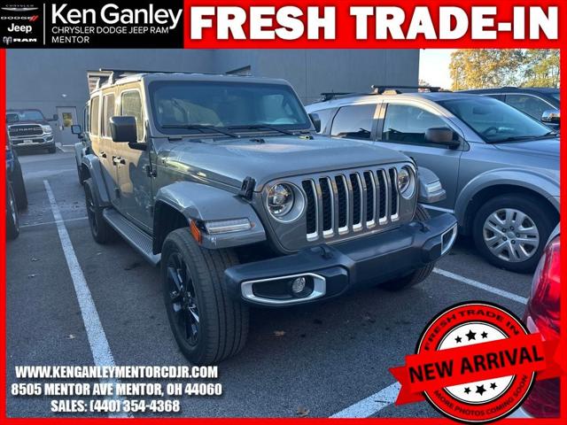 2021 Jeep Wrangler 4xe Unlimited Sahara 4x4 2021 Jeep Wrangler 4xe Unlimited Sahara 4x4