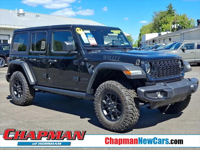 2026 Jeep Wrangler 4-Door Willys 4x4 for sale in Horsham, PA