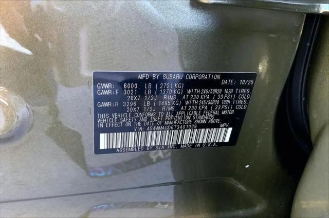 2026 Subaru Ascent Limited 7-Passenger