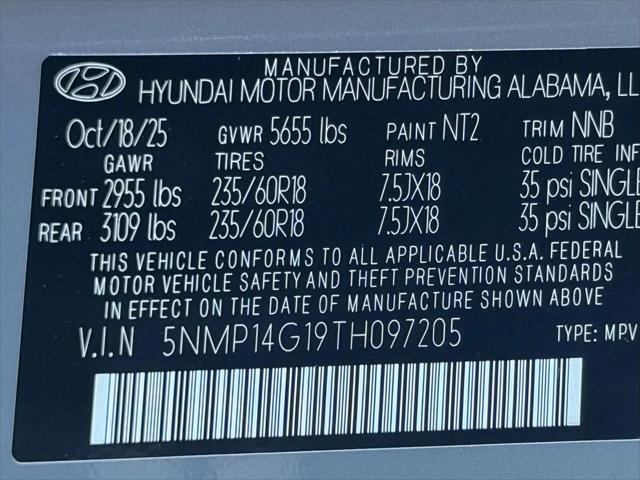 2026 Hyundai Santa Fe Hybrid SE