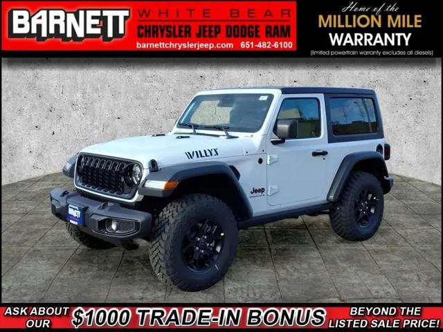 2026 Jeep Wrangler Willys for sale in White Bear Lake, MN