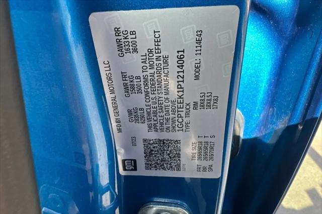 2023 Chevrolet Colorado 4WD Crew Cab Short Box Trail Boss