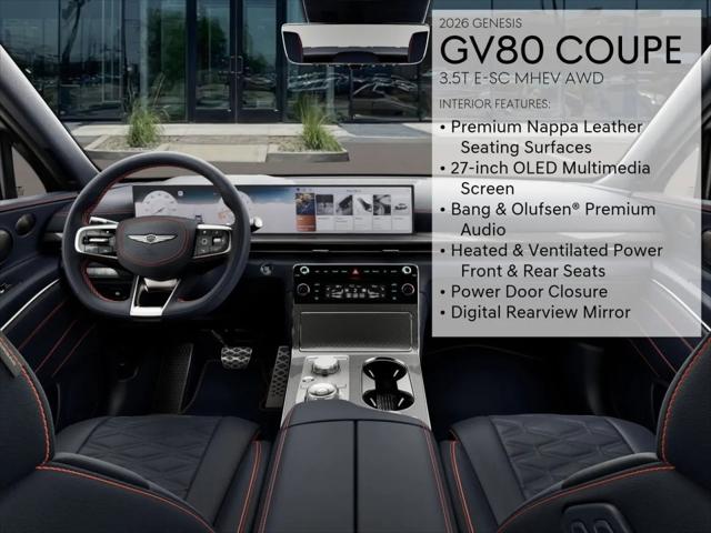 2026 Genesis GV80 3.5T E-SC MHEV AWD