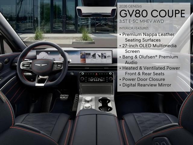 2026 Genesis GV80 3.5T E-SC MHEV AWD