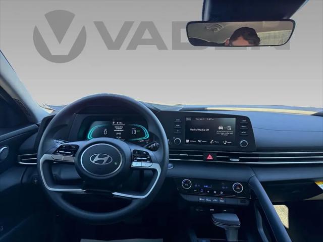 2026 Hyundai Elantra Hybrid Blue