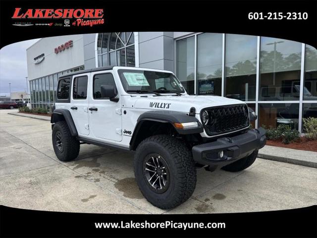 2026 Jeep Wrangler 4-Door Willys 4x4 for sale in Picayune, MS