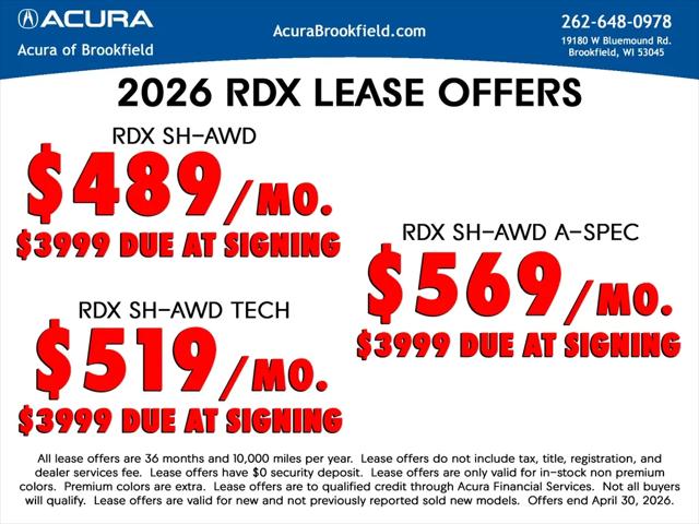 2026 Acura RDX Advance
