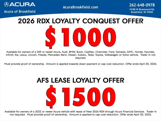 2026 Acura RDX Advance