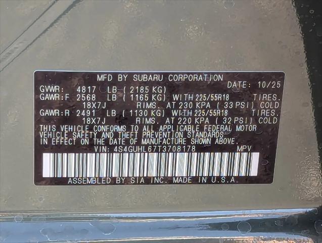2026 Subaru Crosstrek Limited