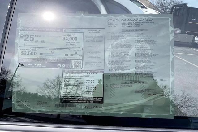 2026 Mazda X-90 3.3 Turbo S Premium Sport