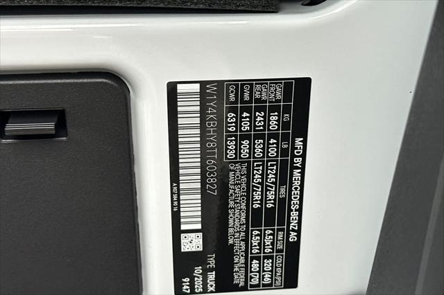 2026 Mercedes-Benz Sprinter Cargo Van 2500 Standard Roof I4 Diesel 144 RWD