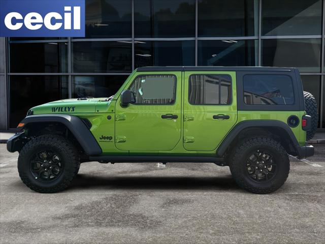 2026 Jeep Wrangler WRANGLER 4-DOOR WILLYS 2026 Jeep Wrangler WRANGLER 4-DOOR WILLYS