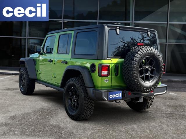 2026 Jeep Wrangler WRANGLER 4-DOOR WILLYS 2026 Jeep Wrangler WRANGLER 4-DOOR WILLYS