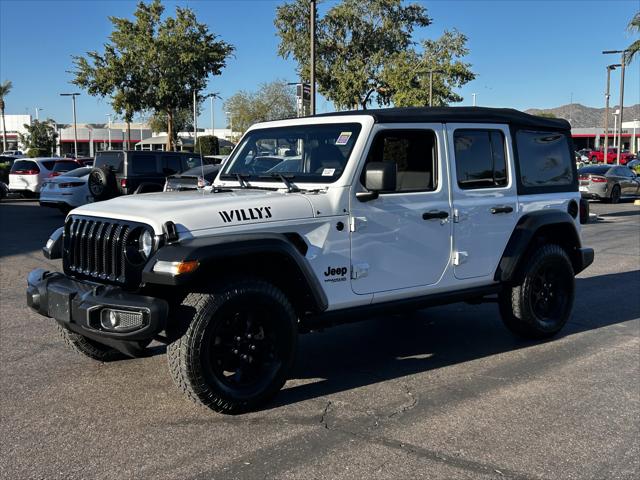 2022 Jeep Wrangler Unlimited Willys Sport 4x4 2022 Jeep Wrangler Unlimited Willys Sport 4x4
