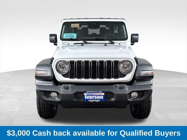 2026 Jeep Wrangler WRANGLER 2-DOOR SPORT S 2026 Jeep Wrangler WRANGLER 2-DOOR SPORT S