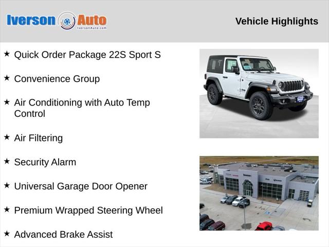 2026 Jeep Wrangler WRANGLER 2-DOOR SPORT S