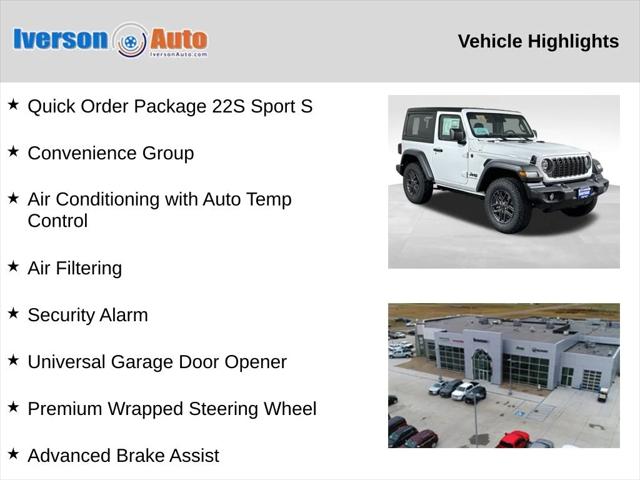 2026 Jeep Wrangler WRANGLER 2-DOOR SPORT S