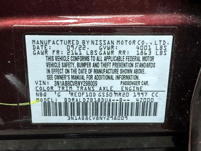 2022 Nissan Sentra SV Xtronic CVT [30]