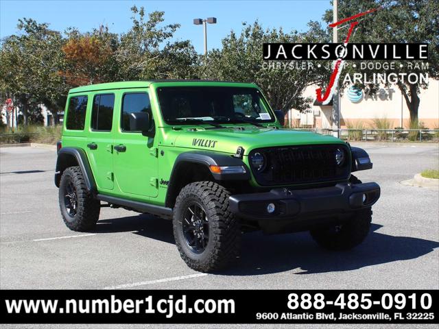 2026 Jeep Wrangler WRANGLER 4-DOOR WILLYS 2026 Jeep Wrangler WRANGLER 4-DOOR WILLYS
