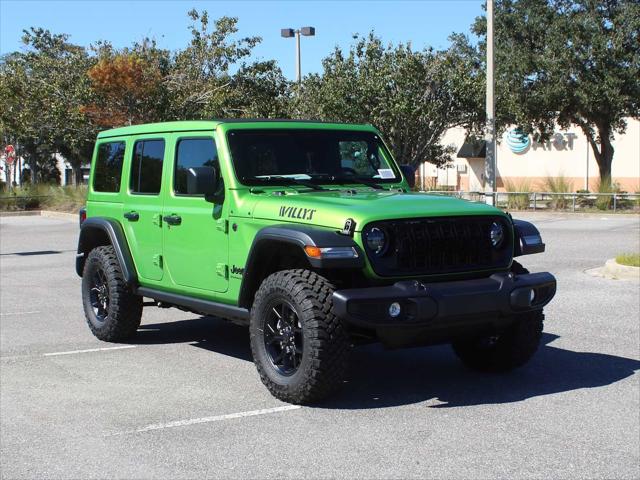 2026 Jeep Wrangler WRANGLER 4-DOOR WILLYS 2026 Jeep Wrangler WRANGLER 4-DOOR WILLYS
