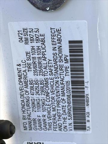 2021 Honda CR-V AWD EX-L [29]