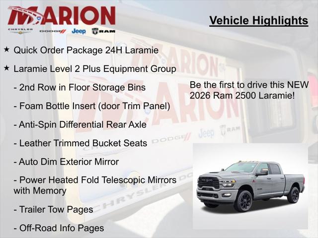 2026 Ram 2500 Laramie