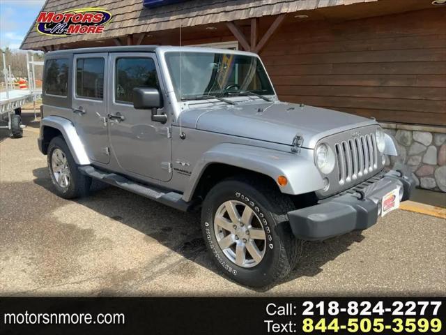 2017 Jeep Wrangler Unlimited Sahara for sale in Brainerd, MN