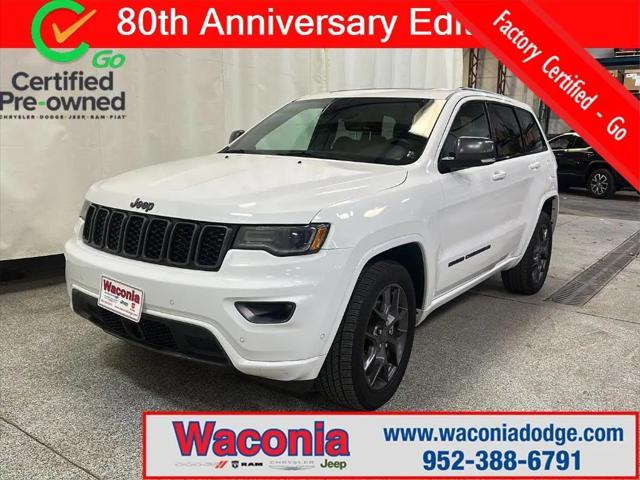 2021 Jeep Grand Cherokee 80th Anniversary 4x4 for sale in Waconia, MN