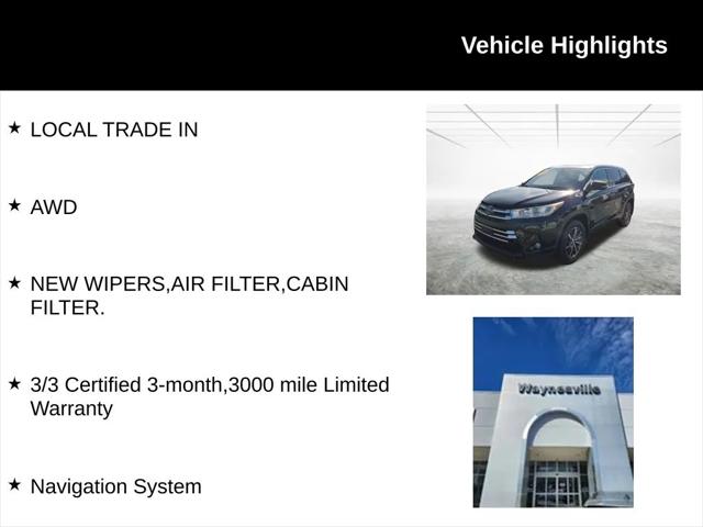 2018 Toyota Highlander XLE