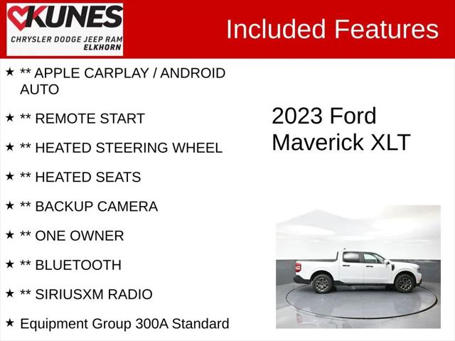 2023 Ford Maverick XLT 2023 Ford Maverick XLT