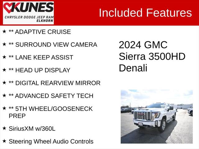 2024 GMC Sierra 3500HD 4WD Crew Cab Standard Bed Denali 2024 GMC Sierra 3500HD 4WD Crew Cab Standard Bed Denali