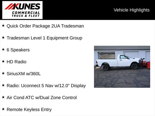 2025 RAM Ram 2500 RAM 2500 TRADESMAN REGULAR CAB 4X4 8 BOX 2025 RAM Ram 2500 RAM 2500 TRADESMAN REGULAR CAB 4X4 8 BOX