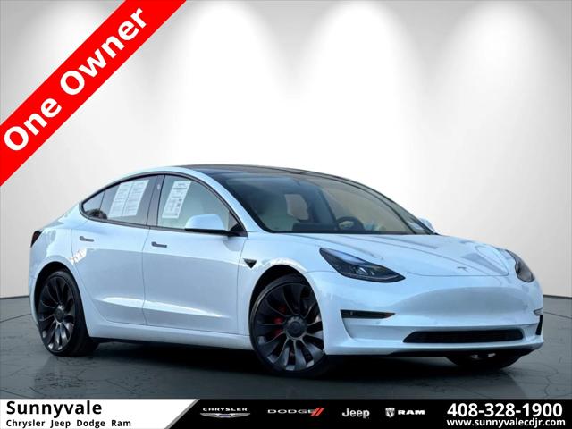 2022 Tesla Model 3 Performance Dual Motor All-Wheel Drive
