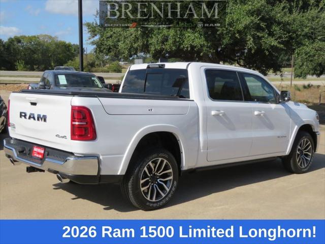 2026 RAM Ram 1500 RAM 1500 LIMITED LONGHORN CREW CAB 4X4 57 BOX
