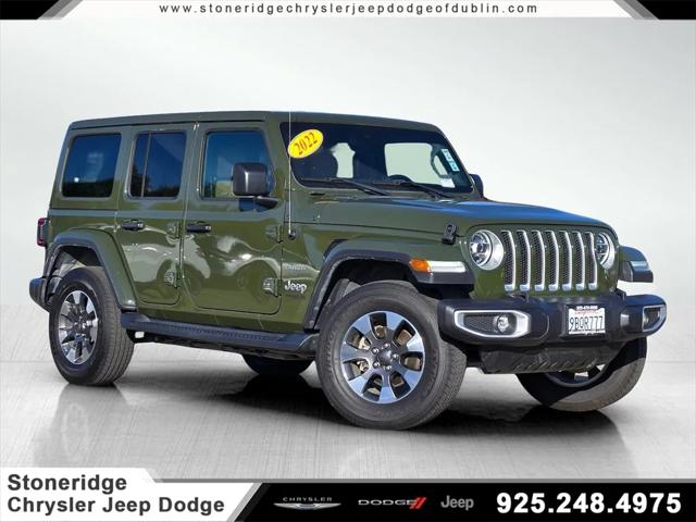 2022 Jeep Wrangler Unlimited Sahara 4x4 2022 Jeep Wrangler Unlimited Sahara 4x4